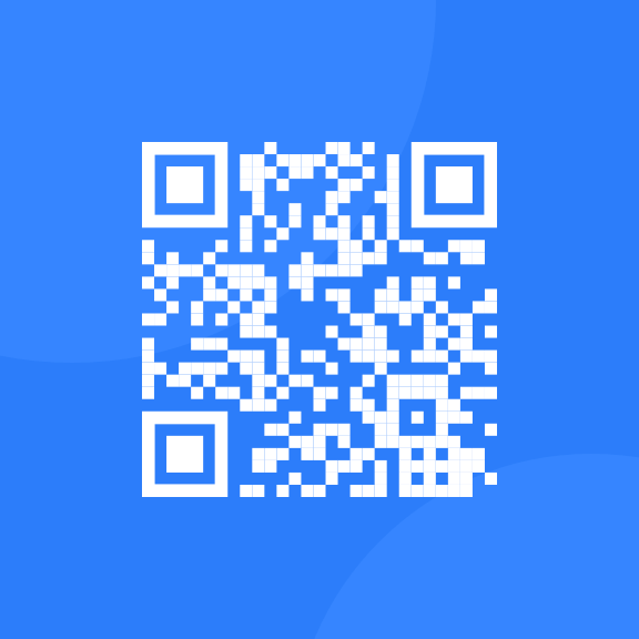 QR code for Frontend Mentor's website